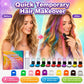 🥳HOT SALE🥳💞50K+ SOLD! Hair Chalk Set – From £12.99! 12 colors, easy clamp-on & washable. Instant hair color – grab yours! ✅