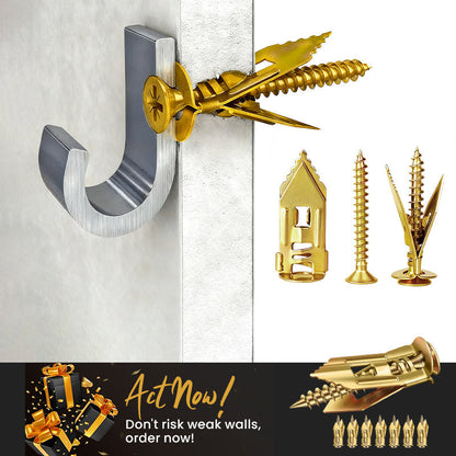 🔥 Self-drilling anchors Screws Screws，Drill, Fix, Hold. No Extra Tools Needed. A Must-Have for DIY & Professional Use! 🔩🏠✨