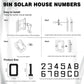🔥Solar Lighted House Numbers LED Numbers, Waterproof for Outside