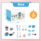 🍳50% OFF NOW! Kids Real Cooking Mini Kitchen Set, 22 PCS Functional Real Cookware Toy, Safe Mini Stove Cooking Playset for Little Chefs, Pink & Blue Available