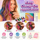 🥳HOT SALE🥳💞50K+ SOLD! Hair Chalk Set – From £12.99! 12 colors, easy clamp-on & washable. Instant hair color – grab yours! ✅