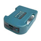 🔋⚡ Fast Charging Adapter for Milwaukee, Dewalt, Makita 18V – USB Type-C port, charge your batteries anywhere. 🔥💪