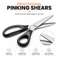 🥳2026 HOT SALE🥳💞50K+ SOLD! ✂️🧵 50% OFF! Serrated Sewing Scissors – zigzag blades stop fabric fraying. Ultra-sharp stainless steel cuts clean to the tip – perfect for quilting, sewing & crafts! 🪡✨