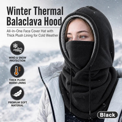 🎁Christmas Hot Sale 50% OFF🎅3-in-1 Winter Balaclava – windproof fleece covers head, neck, face & ears. Adjustable fit for skiing, cycling & cold weather!🧣