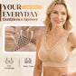 🏆Summer Hot Sale 50% OFF:Only ￡8.99‼️✨Lace Wireless Bra That Provides Excellent Support🤍Soft Floral Lace Wire-Free Lift Bra Anti-Slip All-Day Comfort💐