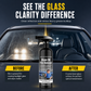 📢📢50% OFF !! ⏰Car Glass Oil Film Remover Spray Powerful Windshield Decontamination and Bug Residue Cleaner for Clear Driving Vision