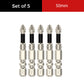 🔩✨ PH2 Magnetic Screwdriver Bit Set – 50% OFF! K5 S2 steel, non-slip 1/4" hex, 25-150mm lengths – includes magnetic ring. 💪