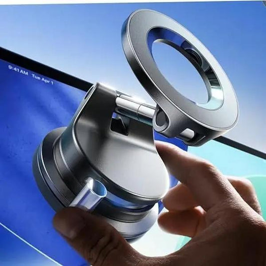 📱🌀 Universal Vacuum Suction Cup Phone Holder – 50% OFF! Strong grip, one-touch lock, fits any surface – secure & stable. 🔥🚗