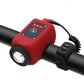 📢📢BUY 2, GET 1 FREE!! 🎁Mountain Bike Electronic Horn with Bright Light – 110dB, IPX5 Waterproof & USB Rechargeable 🚴‍♂️