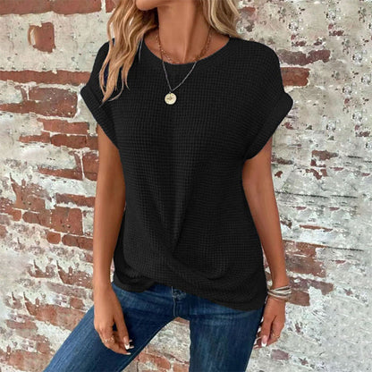 👗🦇 Women's Summer Crochet Bat Sleeve T-Shirt – 50% OFF! Boho crochet details, breezy bat sleeves, lightweight – perfect for warm days. 🔥☀️