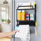 🧲🔧 Strong Magnetic Organizer – 50% OFF! 30kg load, rust-resistant, high edges – no drilling, max storage. 🔥🏠