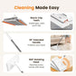 🧹50% OFF NOW! Extendable Telescopic Flat Clip Mop – Auto-Clamp Lightweight Floor Mop with 360° Swivel Head, Reusable & Disposable Cloth Compatible Cleaning Mop for Home Hardwood Tile Floors