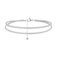 ⭐Dainty Layered Waterproof Anklet – 50% OFF! Delicate chains, waterproof design, perfect for beach, pool & everyday. 🔥💦