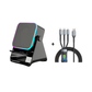 5-in-1 wireless Bluetooth speaker with induction function and adjustable cell phone holder