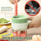 Wireless Food Processor – Cordless, one-touch chop. Perfect for arthritic hands. Kitchen prep made easy⚡🥗