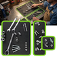 【BackToSchool】3PC Flexible Magnetic Tool Mat & Tray Holder Set - Flexible Set for Garage Users, PVC Non-Slip Tool Storage for Auto Repair, Father's Day Gift Idea
