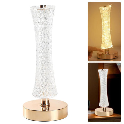 💎🛋️ Crystal Table Lamp – 50% OFF! Adjustable brightness, elegant design – perfect for bedroom, living room & office. ✨