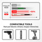 🔩✨ PH2 Magnetic Screwdriver Bit Set – 50% OFF! K5 S2 steel, non-slip 1/4" hex, 25-150mm lengths – includes magnetic ring. 💪