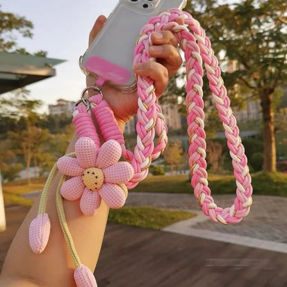 🔥Last Day Special Price:£10.99🌞Cute Floral Phone Crossbody Lanyard – Hands-Free & Stylish!