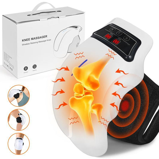 🦵💆 Cordless knee massager with heat – 50% OFF! 3 heat settings & 3 vibration modes, USB rechargeable – relaxation on the go. ✨