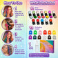 🥳HOT SALE🥳💞50K+ SOLD! Hair Chalk Set – From £12.99! 12 colors, easy clamp-on & washable. Instant hair color – grab yours! ✅