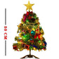 🎄✨ Mini Christmas Tree Set – 50% OFF! LED lights, ornaments, bows & gift boxes, DIY decorations – festive tabletop centrepiece. 🎁