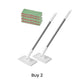 🧹50% OFF NOW! Extendable Telescopic Flat Clip Mop – Auto-Clamp Lightweight Floor Mop with 360° Swivel Head, Reusable & Disposable Cloth Compatible Cleaning Mop for Home Hardwood Tile Floors