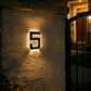 🔥Solar Lighted House Numbers LED Numbers, Waterproof for Outside