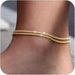 ⭐Dainty Layered Waterproof Anklet – 50% OFF! Delicate chains, waterproof design, perfect for beach, pool & everyday. 🔥💦