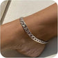 ⭐Dainty Layered Waterproof Anklet – 50% OFF! Delicate chains, waterproof design, perfect for beach, pool & everyday. 🔥💦