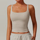 👗🌸 Women's Square Neck Cropped Tank Top – 50% OFF! Elegant square neck, cropped fit, versatile style – perfect for high-waist jeans & skirts. 🔥☀️