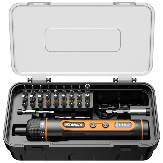 🔧⚡ Cordless Electric Screwdriver Set – 50% OFF! 5N.m torque, 8 settings, 32-piece kit, Type-C fast charge – DIY made effortless. 💪