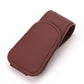🕶️✨ Magnetic Leather Sunglasses Holder – 50% OFF! Car sun visor clip, multi-function storage for glasses, pens & cards. 🚗