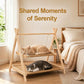 🐱✨ Wooden Double-Layer Cat Hammock – 50% OFF! Washable 2-tier bed, scratching cover, sturdy frame – perfect for multi-cat homes. 🏠