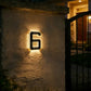 🔥Solar Lighted House Numbers LED Numbers, Waterproof for Outside