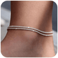 ⭐Dainty Layered Waterproof Anklet – 50% OFF! Delicate chains, waterproof design, perfect for beach, pool & everyday. 🔥💦