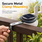 🏡✨ Solar Fence Lights with Clamp – 50% OFF! Monocrystalline panel, weatherproof shell, damage-free mounting – garden ambiance.