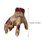 📢📢50% OFF !! ⏰ Realistic Scary Hand Props - Flexible & Creepy for Halloween/Cosplay, Perfect for Decoration or Pranks 🎃📦