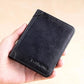 💼 FLASH 50% OFF SALE! Minimalist RFID Blocking Leather Wallet for Men – Slim Genuine Cowhide Wallet for Everyday Carry