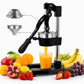 🍊🌀 Manual Citrus Juicer – 50% OFF! Stainless steel, durable aluminum press – perfect for orange, lemon & pomegranate. 🥤