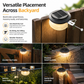 🏡✨ Solar Fence Lights with Clamp – 50% OFF! Monocrystalline panel, weatherproof shell, damage-free mounting – garden ambiance.