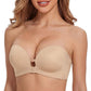 👙 🔥 -50% OFF | Wire-Free Gathering Bra with Removable Straps – Comfortable & Shaping