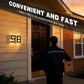 🔥Solar Lighted House Numbers LED Numbers, Waterproof for Outside