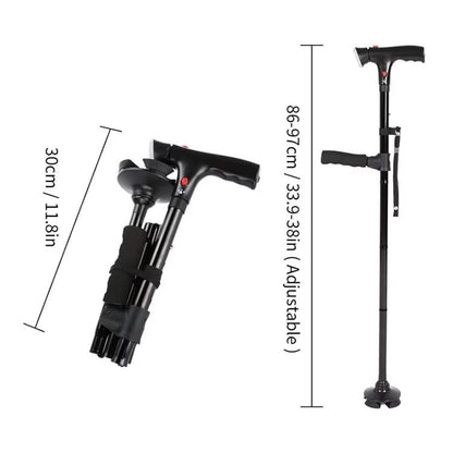 🔥Last Day Sale 50% OFF🔥Multifunctional Folding Elderly Cane🦯