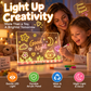🎨 Glowing Acrylic Drawing Board – 50% OFF! LED-lit display, wipe & redraw, 3 sizes, stand included – creative desk art that glows. 🖍️