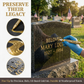 Death is not the end. Being forgotten is.✏️BUY 1 GET 1 FREE! ✨ Golden Gravestone Pen for Restoring Faded Inscriptions – Weatherproof & easy to apply – Durable gold tone, perfect for memorial maintenance or heritage projects 🖊️🌿