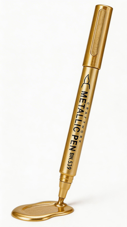Death is not the end. Being forgotten is.✏️BUY 1 GET 1 FREE! ✨ Golden Gravestone Pen for Restoring Faded Inscriptions – Weatherproof & easy to apply – Durable gold tone, perfect for memorial maintenance or heritage projects 🖊️🌿
