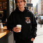🎄HOT SALE 50% OFF!!🎁Cute Highland Cow Cozy Fleece-Lined Hooded Sweatshirt🦬