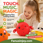 🍌Final Hours Flash Sale ￡13.99!!⚡🍓Give him a joyful childhood！🎶Fruit Sensor Beat Interactive Doll