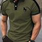 Men's Printed Polo Shirt – Breathable, Soft, Casual & Business